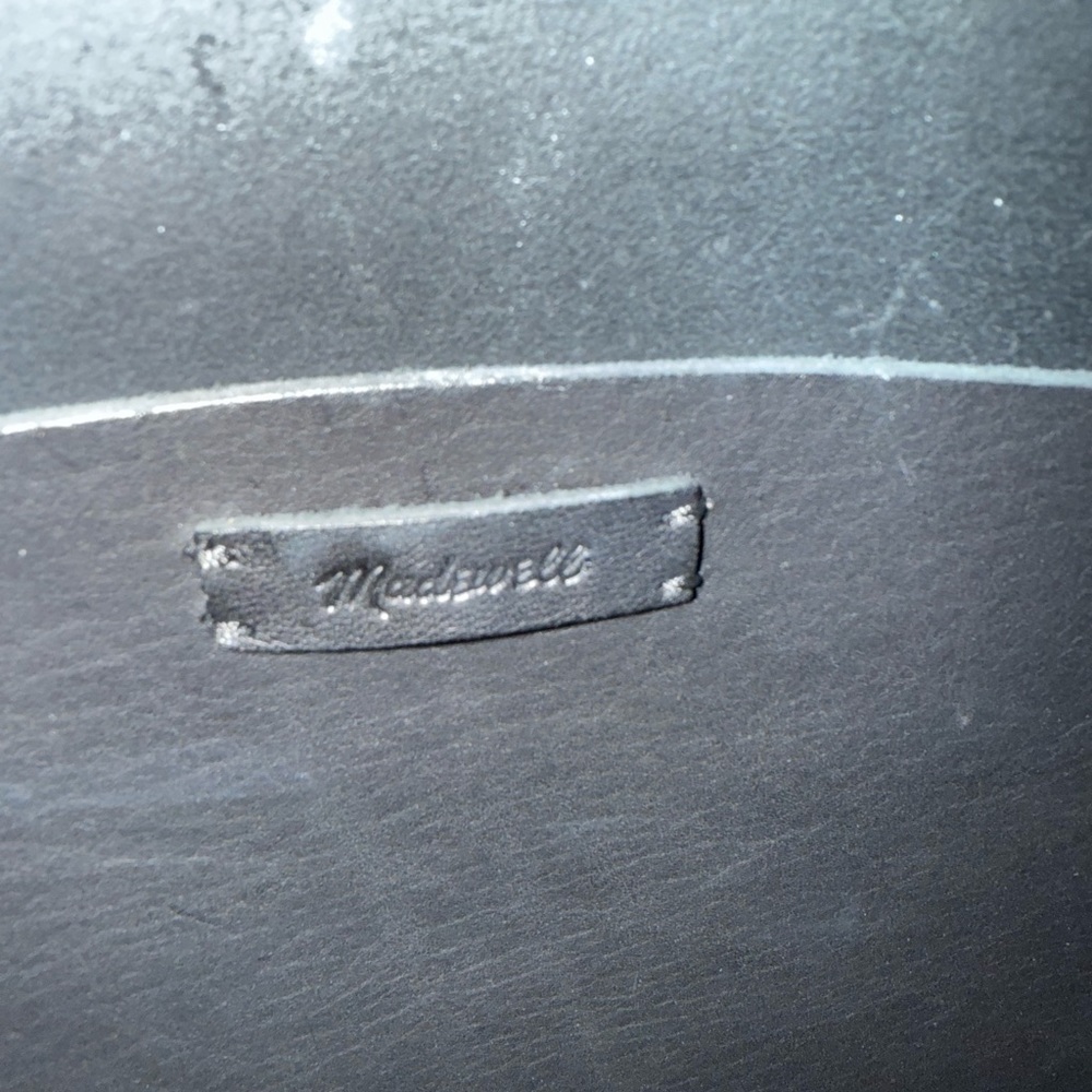 Madewell leather convertible passenger tote black - Picture 11 of 11